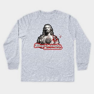 Salvation from Sacrifice Kids Long Sleeve T-Shirt